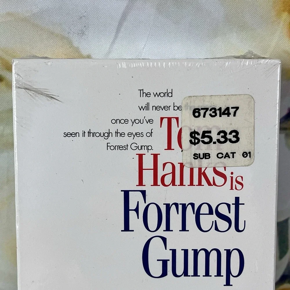 Forrest Gump VHS 1994 NEW Sealed White Paramount Watermark